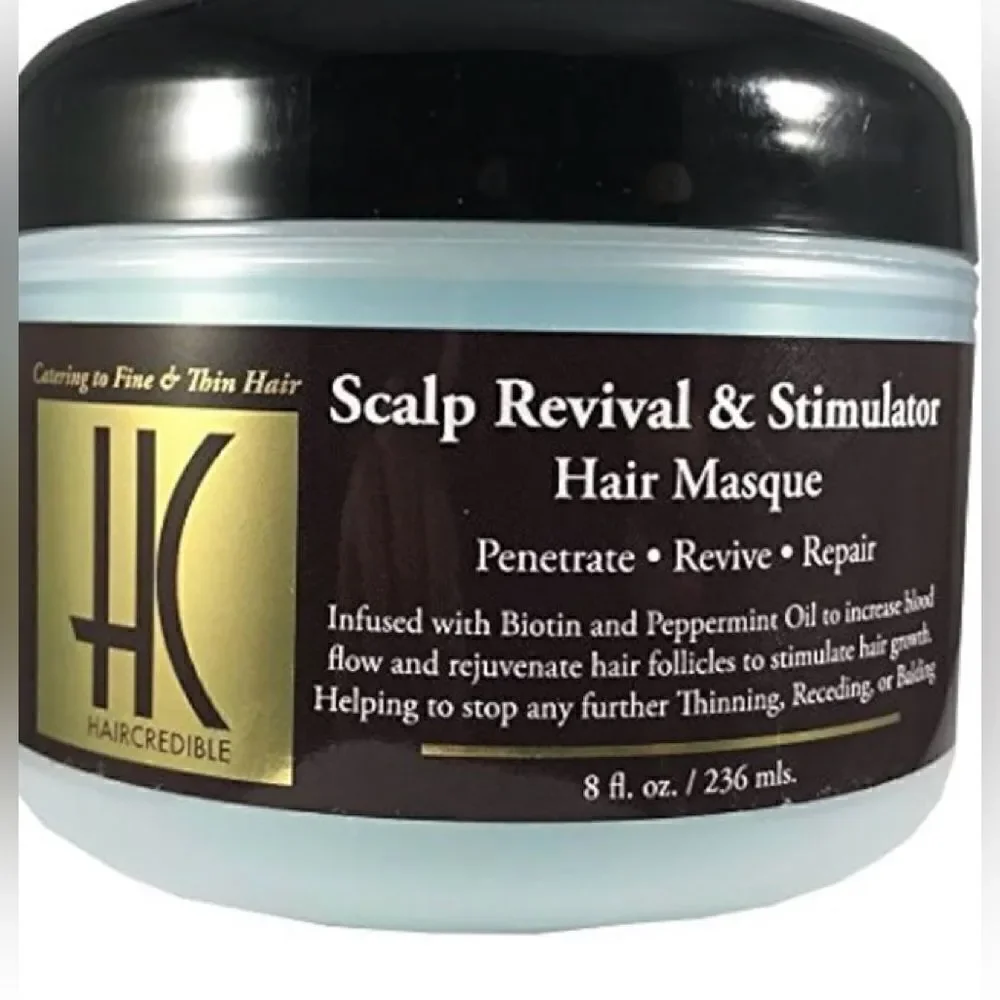 🎉Haircredible Scalp Revival & Stimulator Hair Masque 8 OZ🔥